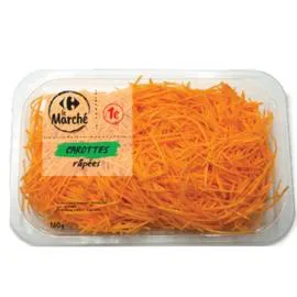 Carottes râpées (160g)