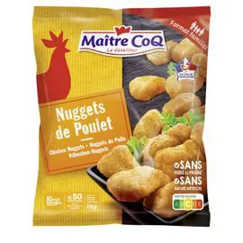 MAÎTRE COQ Nuggets de poulet 1kg