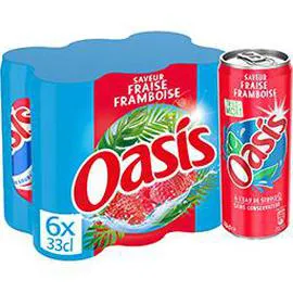 Boisson aux fruits Goût Fraise Framboise (6x33cl)