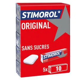 Chewing-gum sans sucres (5x10)