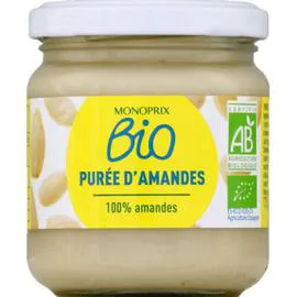 MONOPRIX BIO Purée d'amandes bio 175g