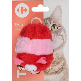 Souris pour chat en peluche vibrante (l'unité)