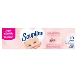 Lingettes Assouplissantes Douceur & Soin (x20)