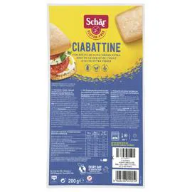 Petits pains Ciabatta, sans gluten (4x50g)