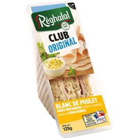 Sandwich halal Club poulet mayonnaise (125g)