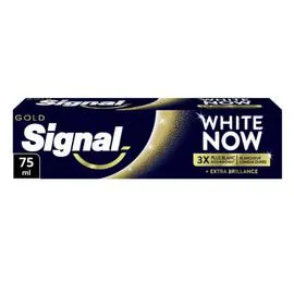 Dentifrice Extra Brillance White Now Gold (75ml)