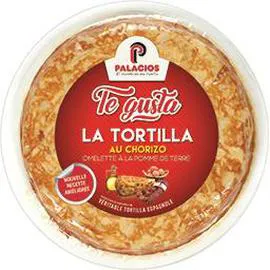 TE GUSTA La tortilla au chorizo 500g