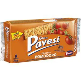 PAVESI Biscuits apéritif Cracker tomate/herbes 280g