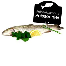 Truite rose d'élevage vidée (200g)