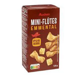 Mini-Flûtes emmental (125g)