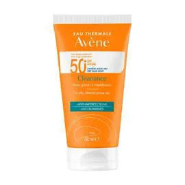 Crème Solaire Anti-Imperfections Très Haute Protection 50+ Pour Peaux Grasses À Imperféctions (50ml)