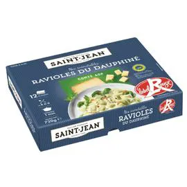 Pâtes fraîches Raviole du dauphiné au Comté Label Rouge (12x60g)