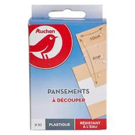 Pansements à découper résistant à l'eau (x10)
