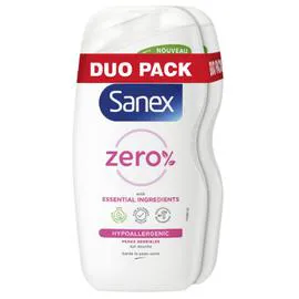 Gel Douche sans savon Zéro % Essential Peau Sensible (2x475ml)