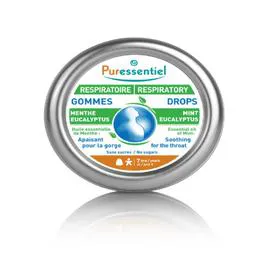 PURESSENTIEL Complément alimentaire gomme adoucissante respiratoire l'unité