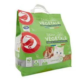 Litière végétale absorbante stop odeur pour chat (10l)
