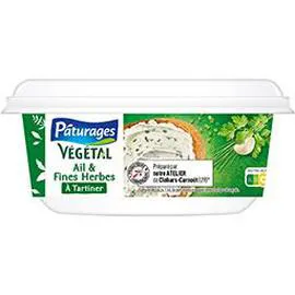 Spécialité végétale ail et fines herbes à tartiner (130g)
