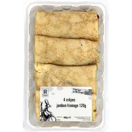 AGIS Crêpes jambon fromage 2x120g