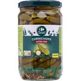 CARREFOUR CLASSIC' Cornichons extra-fins 360g 