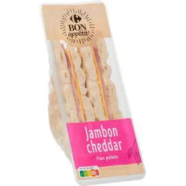 Sandwich jambon cheddar (135g)