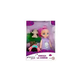 Jouet Poupee Odessa Et Son Toutou (l'unité)