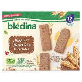 Biscuits bébé dès 12 mois chocolatés (150g)
