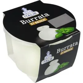  Burrata et basilic 100g