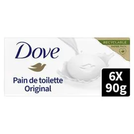 DOVE Savon Solide Original Hydratant x6