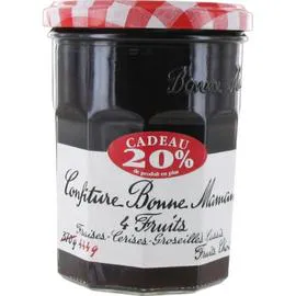 BONNE MAMAN Confiture 4 fruits 444g