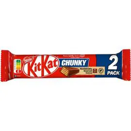 Barres chocolatées au chocolat au lait (64g)