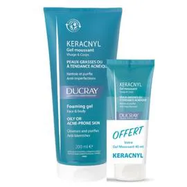 Kit Gel Lavant Visage Keracnyl Peau Grasses (l'unité)