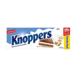 Gaufrette Fourrée au lait et Noisette (375g)