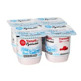Yaourt framboise (4x125g)