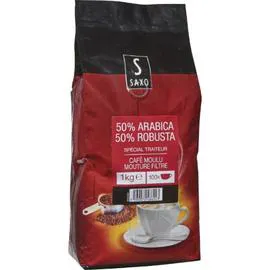 Café moulu mouture filtre (1kg)