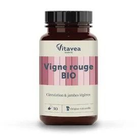 Complément Alimentaire Vigne Rouge Bio Circulation & Jambes Légères (x30)
