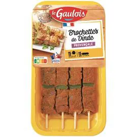 Brochette de dinde provençale (380g)