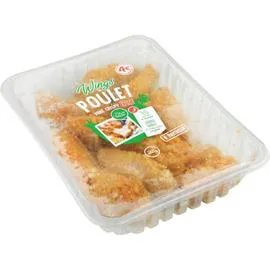 Wings de poulet halal pané Crispy épicé (450g)