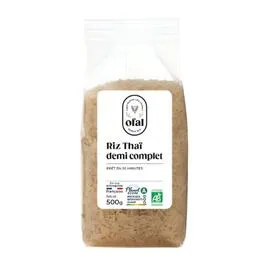 Riz Thaï Demi Complet (500g)
