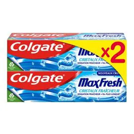 Dentifrice Cristal Fraicheur (2x75ml)