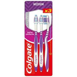 Brosse à Dents Zig Zag Interdentaire Medium (x3)