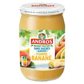 Compote  Pomme Banane (650g)