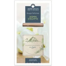 Bougie ovale avec couvercle Jasmin d'Egypte (l'unité)