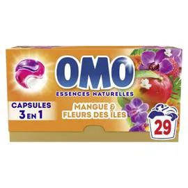Capsule Lessive 3en1 à la Mangue & Fleurs des Iles (x29)