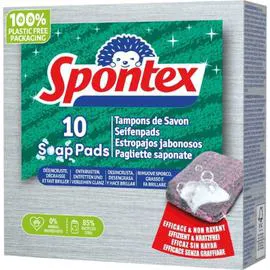 Tampons de Savon Non Rayant (x10)