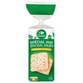 Pain de mie céréales (500g)