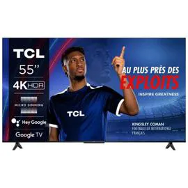 TV LED 55" (139,7cm) 4K HDR - 55P69B - Google TV (l'unité)