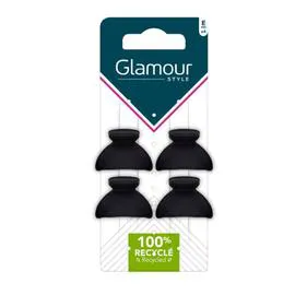 Pinces à Cheveux Noir (x4)