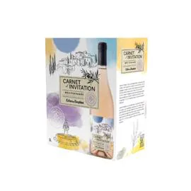 CELLIER DES DAUPHINS Vin Rosé IGP Méditerranée Carnet d'Invitation 3l