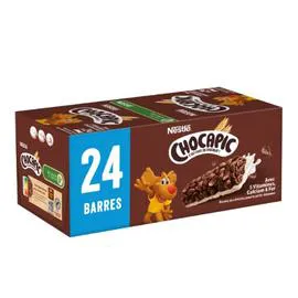Barres de céréales chocolat (25x25g)