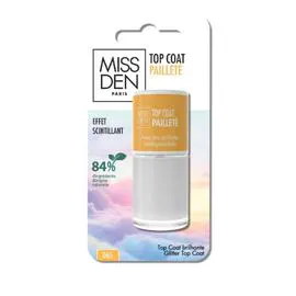 Vernis à Ongles Top Coat Pailleté (l'unité)